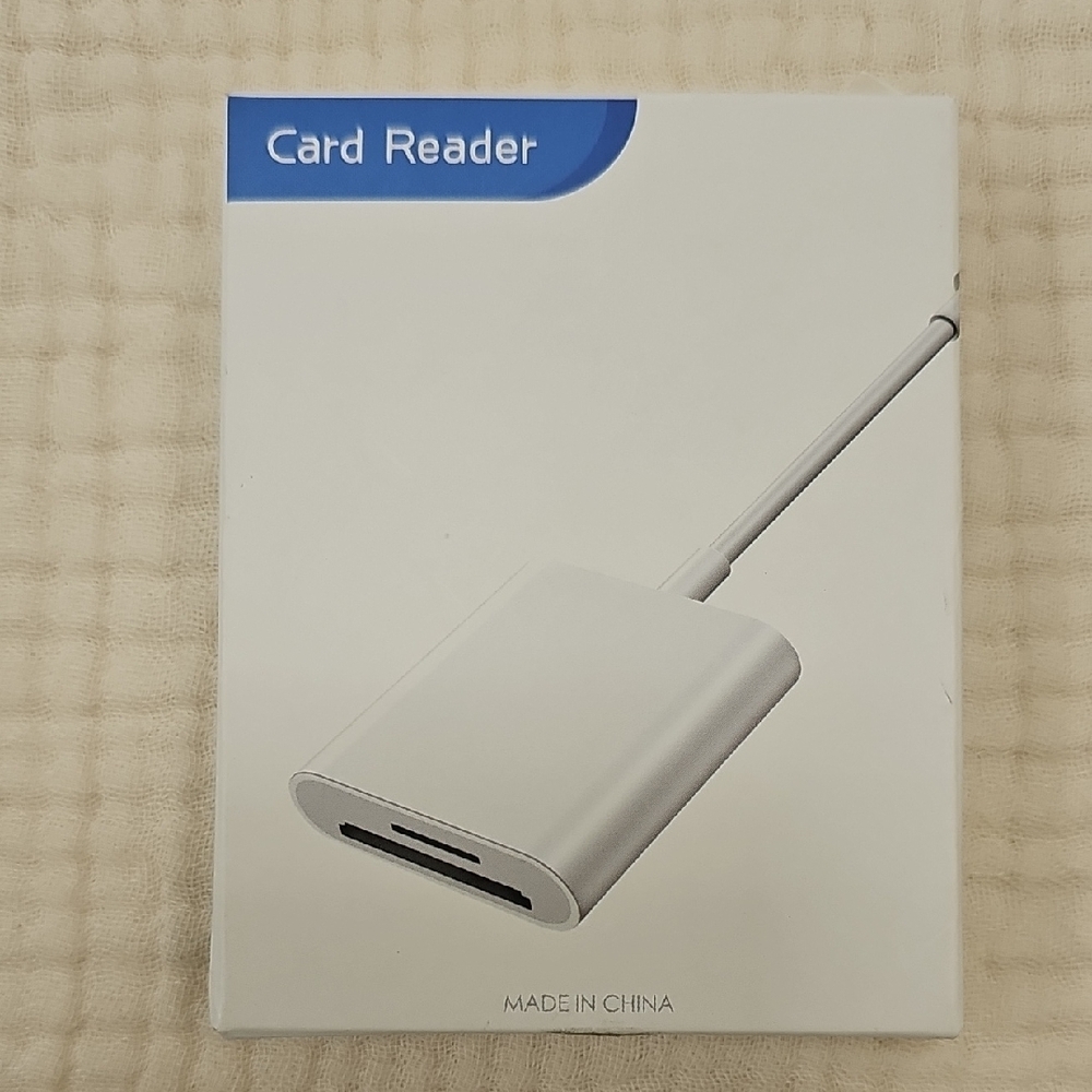 Universal White Card Reader Adapter